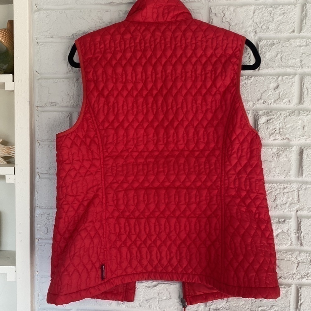 Land’s End Primaloft Red Thin Layer Vest Size Medium - Picture 6 of 8
